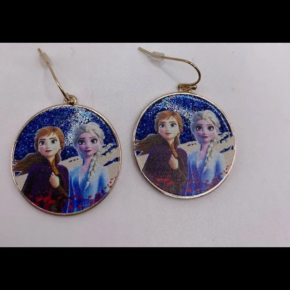Disney Frozen Elsa & Anna Earrings